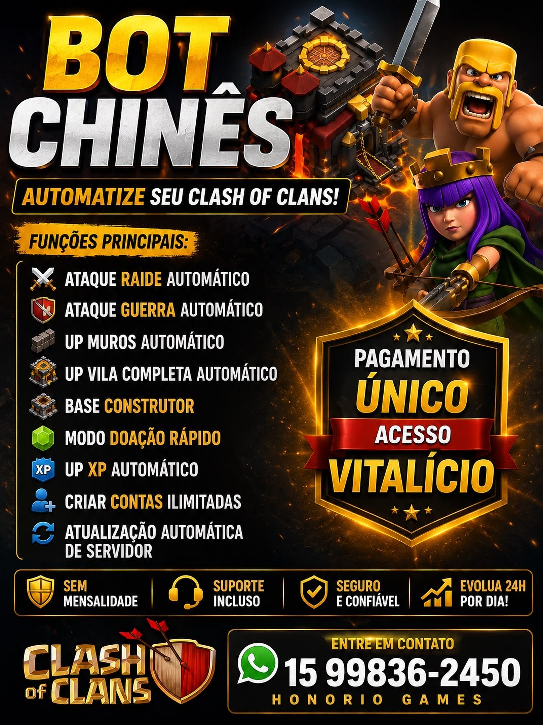 Bot clash of clans chines